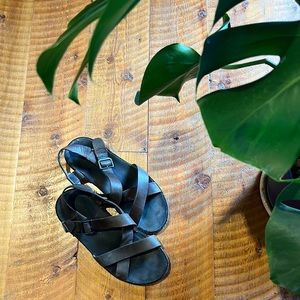Chaco leather flats